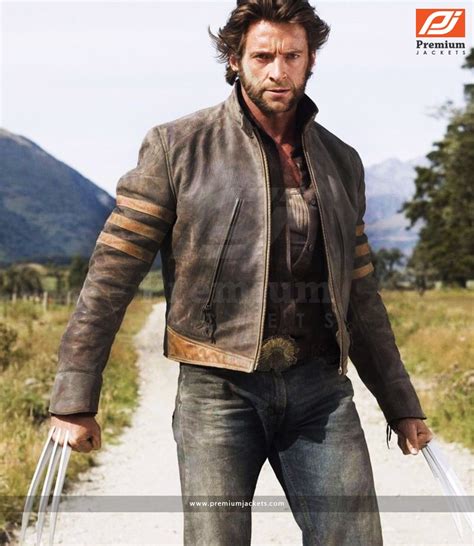 wolverine leather jacket replica|men wolverine leather jacket.